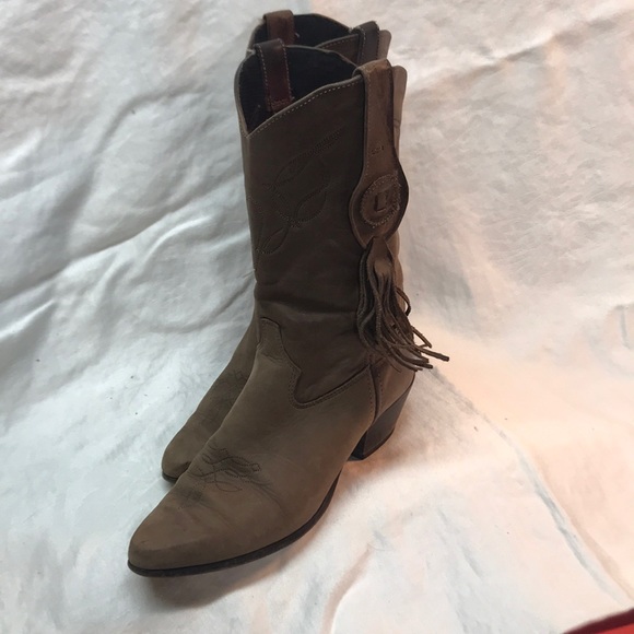 Laredo cowgirl boots suede size 8D, Only $53 - Picture 2 of 3